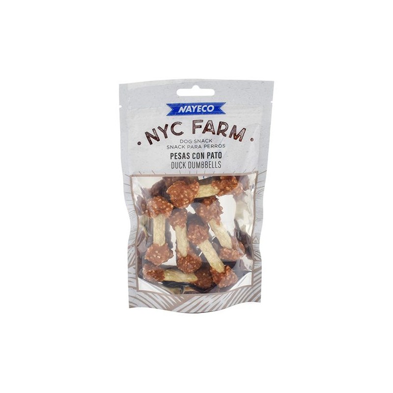NYC FARM PESAS CON PATO 6cm 80gr (10uds/caja)