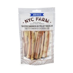 NYC FARM TWISTED SANDWICH POLLO Y BACALAO 80gr (11uds/caja)