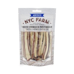 NYC FARM TWISTED SANDWICH PATO Y BACALAO 80gr (11uds/caja)