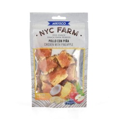 NYC FARM POLLO CON PIÑA 80gr (10uds/caja)