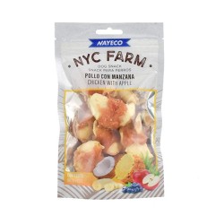 NYC FARM POLLO CON MANZANA 80gr (10uds/caja)