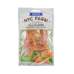 NYC FARM POLLO CON MONIATO 80gr (10uds/caja)
