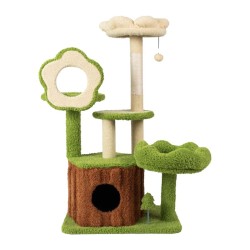 RASCADOR TWINBEE ARBOL DISEÑO NATURALEZA Y PLATAFORMAS 55×40×103 cm