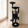 RASCADOR TWINBEE ARBOL CON PLATAFORMA, CUEVA Y DESCANSO 45×142 cm