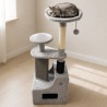 RASCADOR TWINBEE ARBOL CON CEPILLO, CUEVA Y PLATAFORMA 40×30x109,5 cm