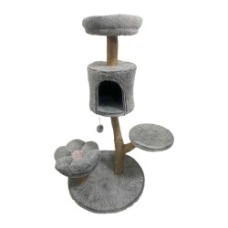 RASCADOR TWINBEE ARBOL CON PLATAFORMA Y CUEVA 60×120 cm