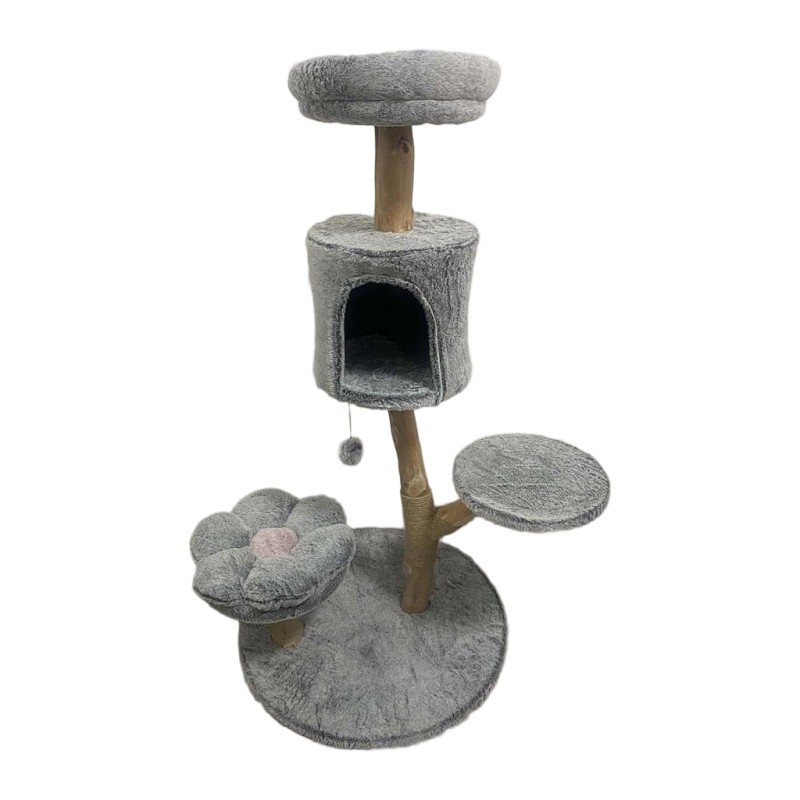 RASCADOR TWINBEE ARBOL CON PLATAFORMA Y CUEVA 60×120 cm