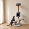 RASCADOR TWINBEE ARBOL CON PLATAFORMA Y CUEVA 60×120 cm