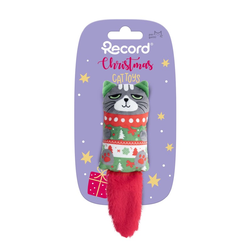 RECORD JUGUETE PARA GATOS BOLSA GRIS 12CM