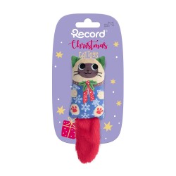 RECORD JUGUETE GATO BOLSA AZUL 12CM