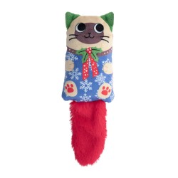 RECORD JUGUETE GATO BOLSA AZUL 12CM