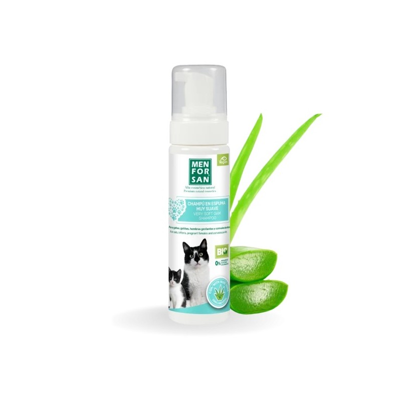 MF CHAMPU EN ESPUMA PARA GATOS 200 ML