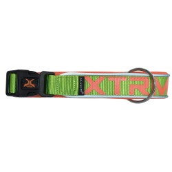 COLLAR X-TRM NEON FLASH VERDE 38mm x 65-75cm