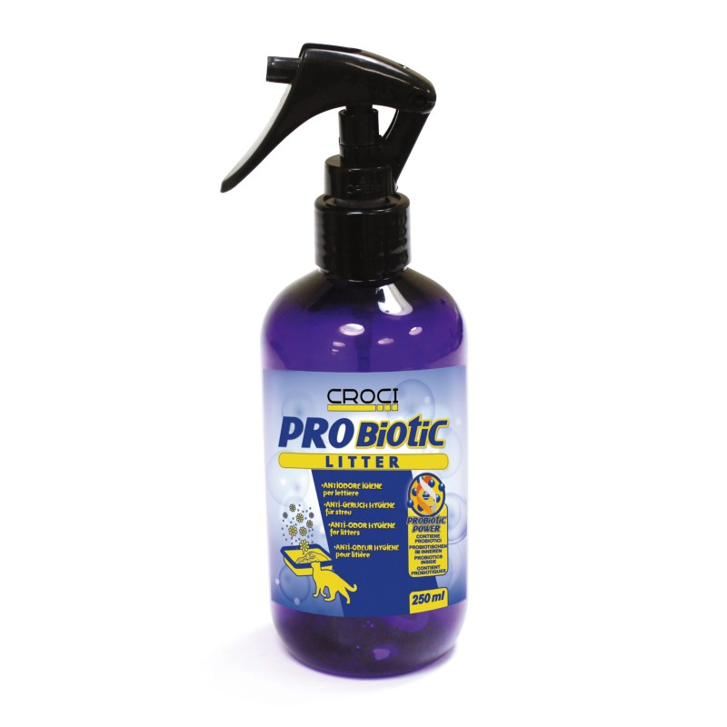 PROBIOTIC ANTI-OLOR HIGIENE PARA LECHO DE GATOS 250ml D.
