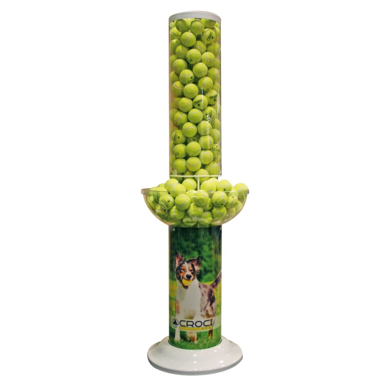 EXPOSITOR PELOTA DE TENNIS CON SONIDO 220uds.