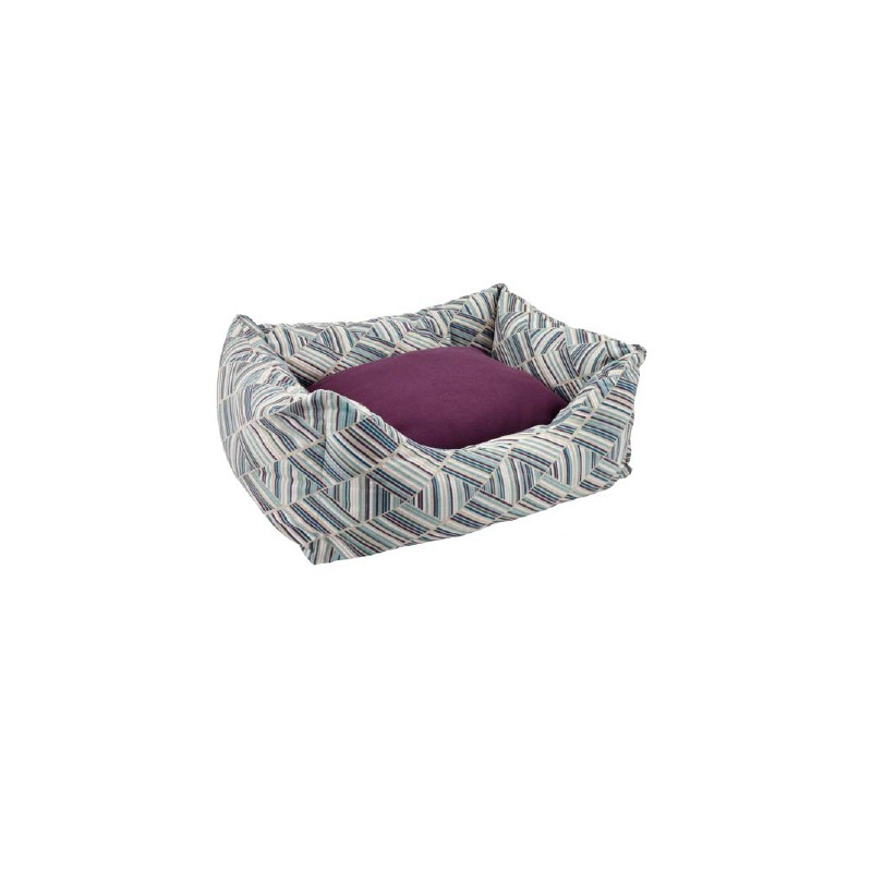 CUNA-2-GEOMETRIC CIRUELA 53x44x24cm D.