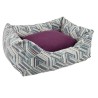 CUNA-2-GEOMETRIC CIRUELA 53x44x24cm D.