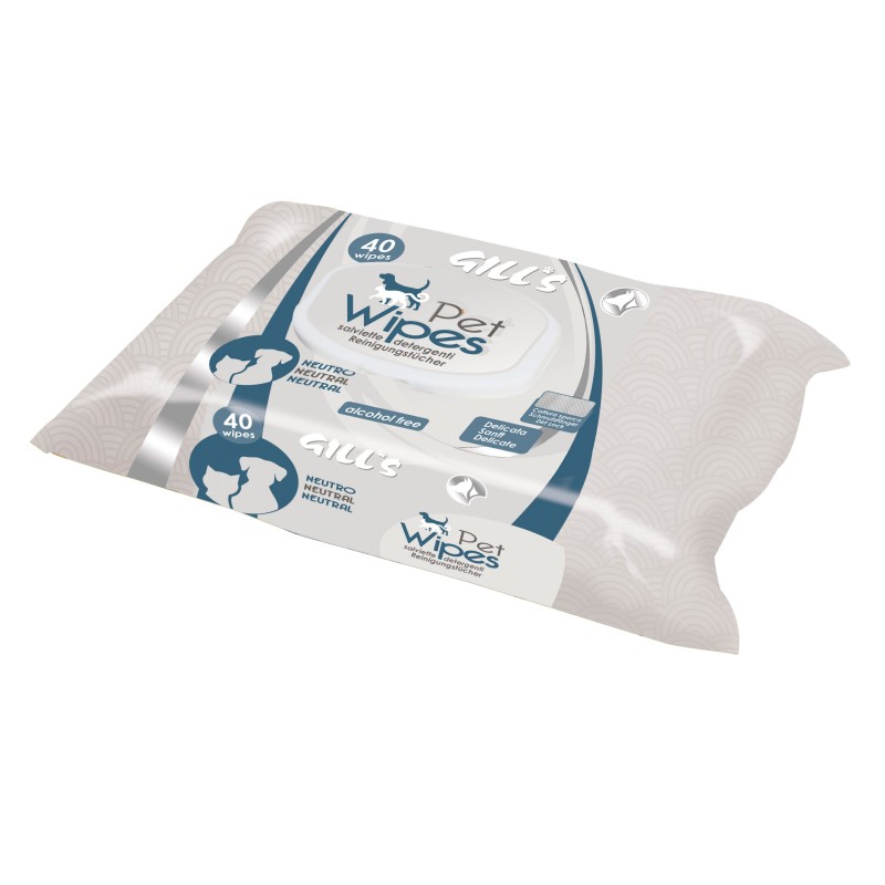 GILL'S TOALLITAS HUMEDAS XL NEUTRO PIELES DELICADAS