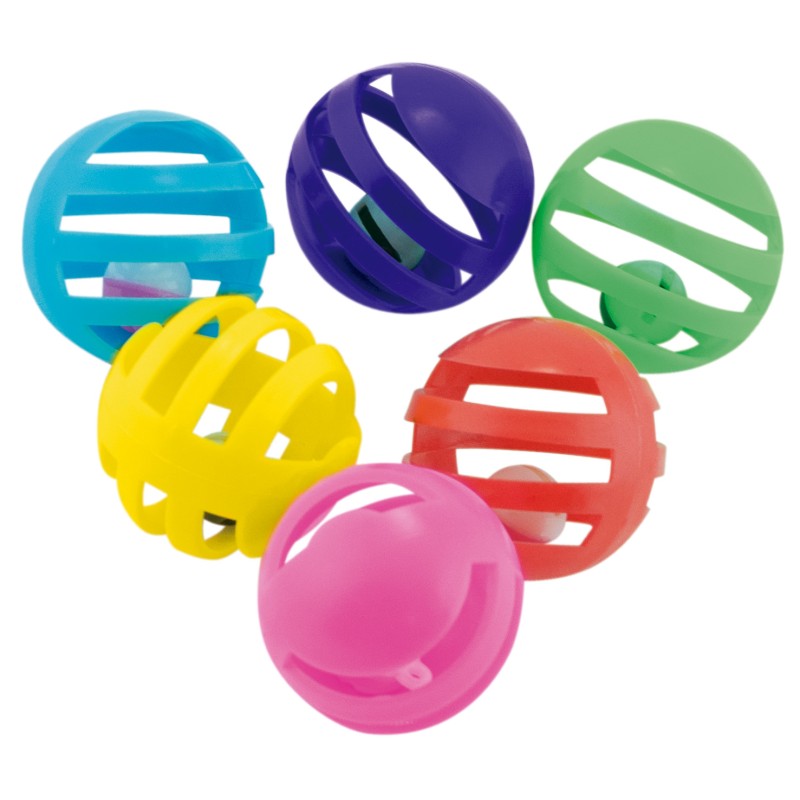 PACK PELOTA CON CASCABEL ( 6uds.)