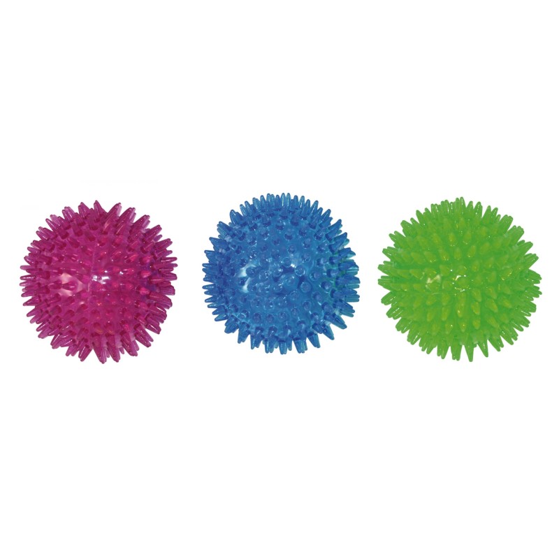 TPR PELOTA PINCHO dia 8cm (UMV 3uds.)
