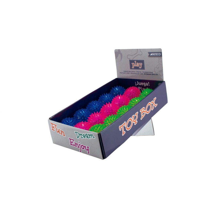 TOY BOX TPR PELOTA PINCHO 7cm-15uds.