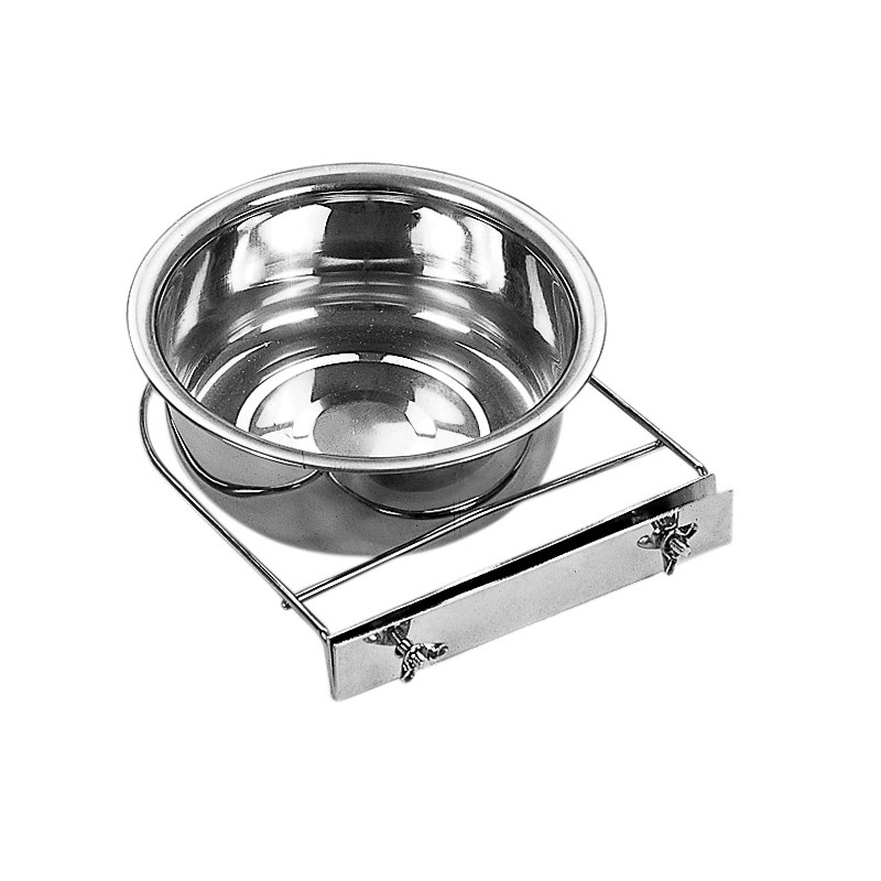COMEDERO ACERO INOX. CON TORNILLO 1,8L 18CM