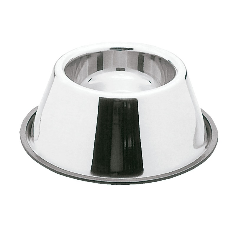 COMEDERO ACERO INOX.ANTIDESLIZANTE COCKER 0,9L 24CM NS