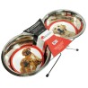 SET COMEDEROS ACERO INOX 2 x 1,75L.