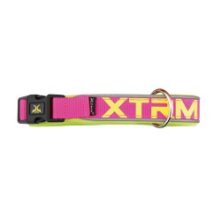 COLLAR X-TRM NEON FLASH FUCSIA 25mm x 45-55cm