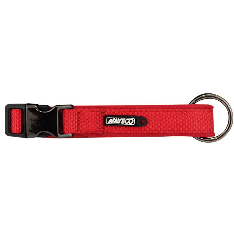 COLLAR NEOPRENO ROJO 20mm x 35-45cm