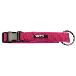 COLLAR NEOPRENO FUCSIA 20mm x 35-45cm