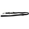 CORREA ADIESTRAMIENTO NYLON REFLECTANTE NEGRO 25mmx200cm