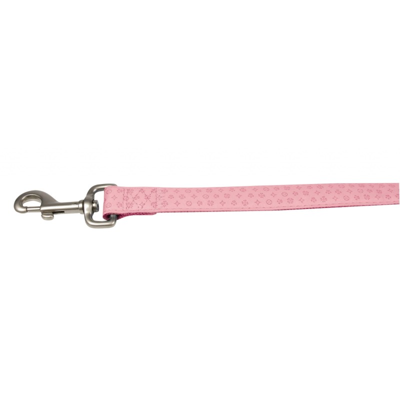 CORREA MAC LEATHER ROSA 25mm x 120cm
