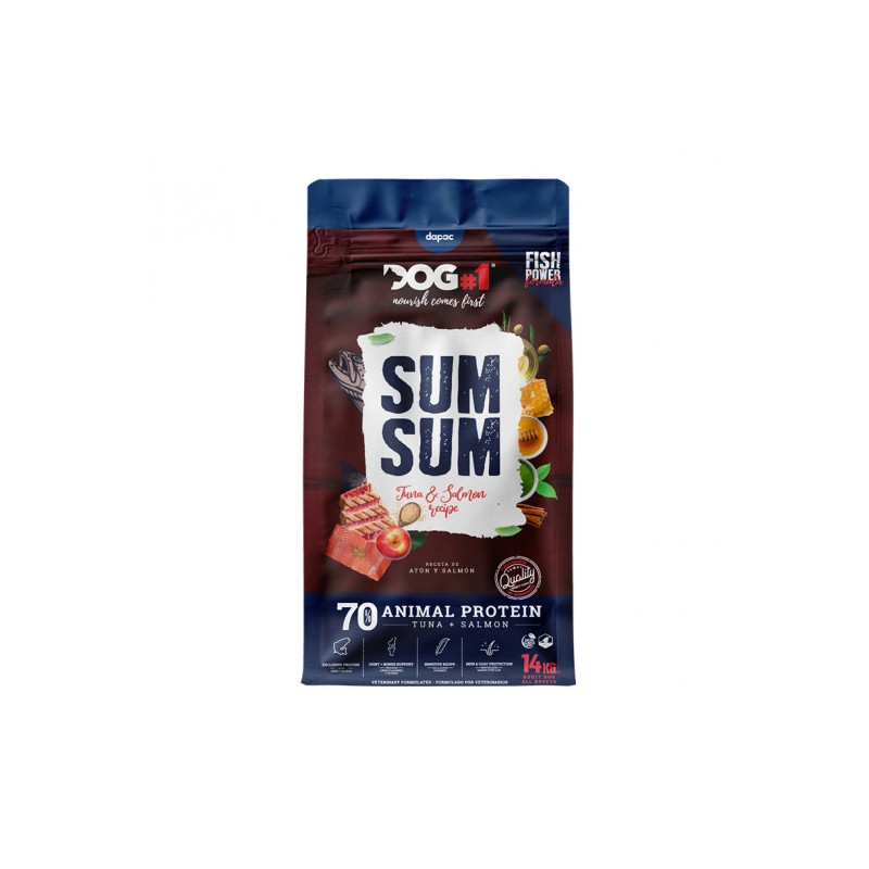 DAPAC DOG-1 SUM SUM FISH POWER (salmon) 14 KG