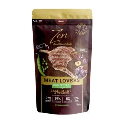 Zen pouches DOG Meat Lovers CORDERO 100gr (12 uds)