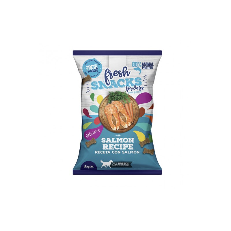 FRESH SNACKS SALMON 70gr (25 uds)