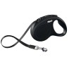 Flexi New Classic Cinta M 5m hasta 25 kg. NEGRO