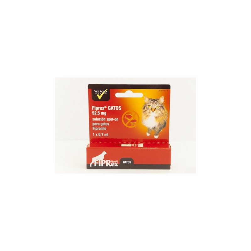FIPREX gatos 0,7 ml UNIDAD