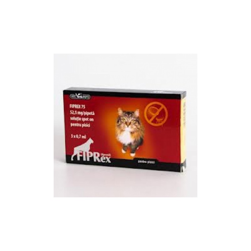 FIPREX GATO 0,7 ml  caja 12 pipetas