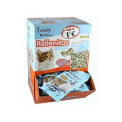Rellenitos Crunch (gatos) pollo/malta 50g (40uds/caja)