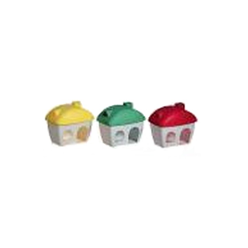 Casa HAMSTERS Ovalada plastica surtido