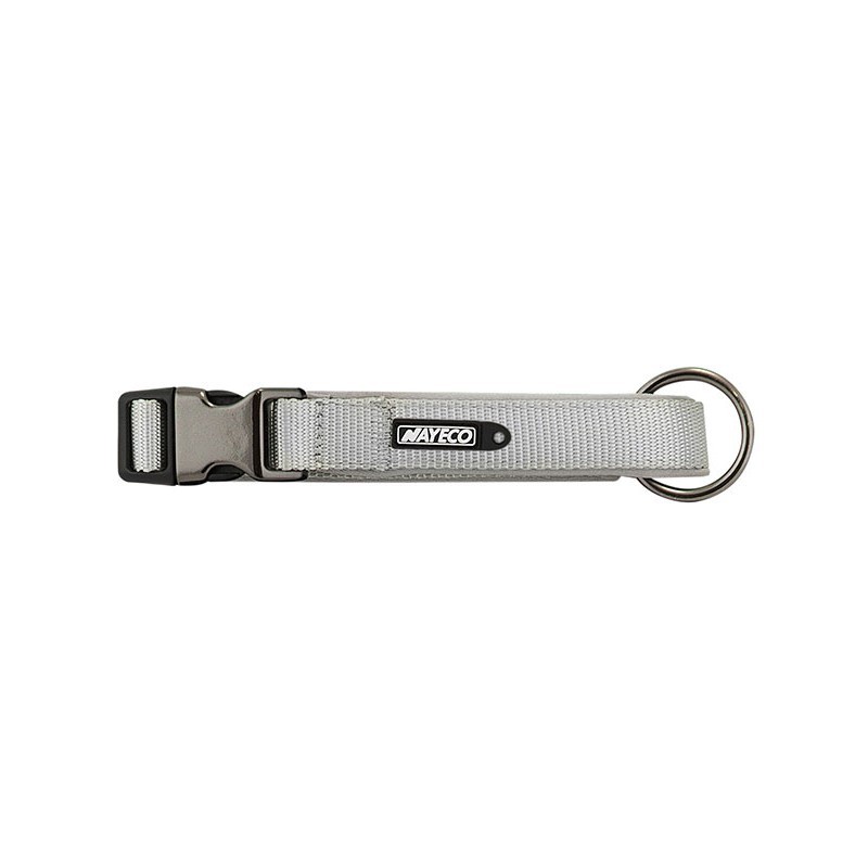 COLLAR NEOPRENO GRIS 15mm x 28-35cm