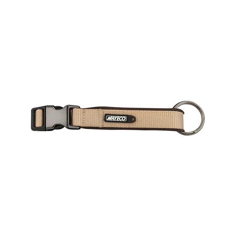 COLLAR NEOPRENO BEIGE 15mm x 28-35cm