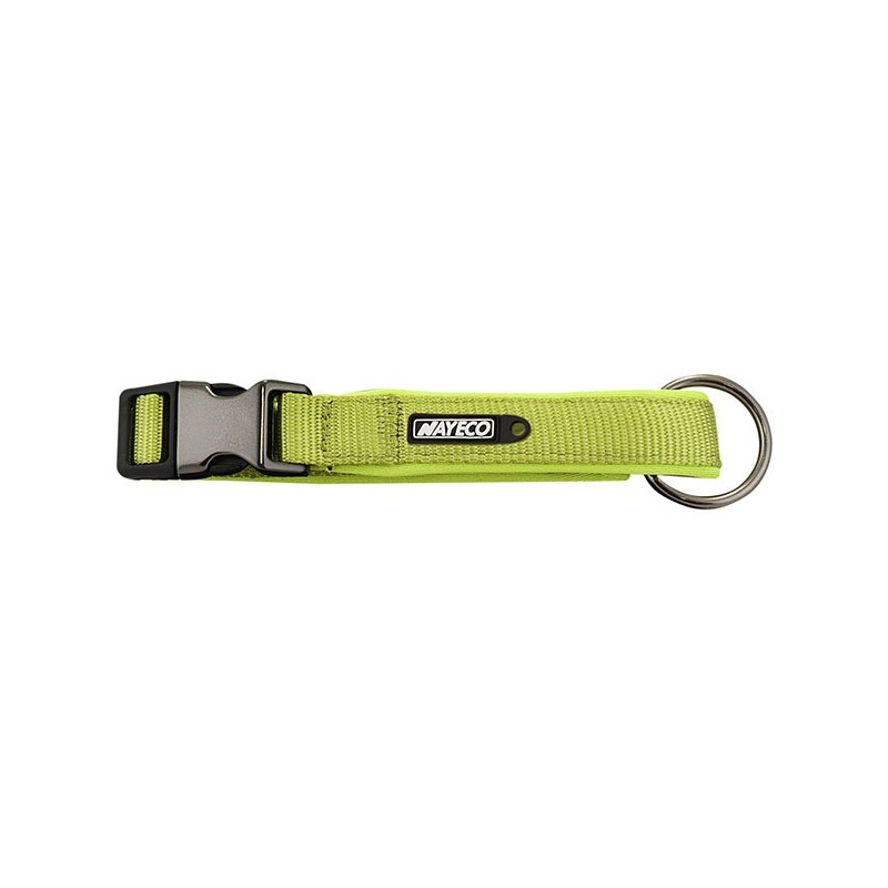 COLLAR NEOPRENO PISTACHO 15mm x 28-35cm