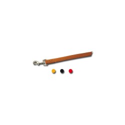 CORREA MAC LEATHER ROJO 10mm x 120cm