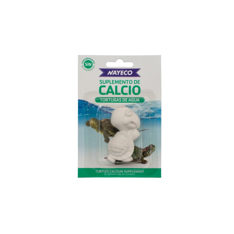 BLOQUE CALCIO TORTUGAS (12 uds caja)