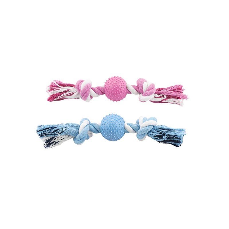 PELOTA PINCHOS EN CUERDA BICOLOR 23cm. 85-95gr. (UMV 4uds.) NS