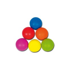 PELOTA GOMA DURA 8,3 cm. (UMV 6uds.)