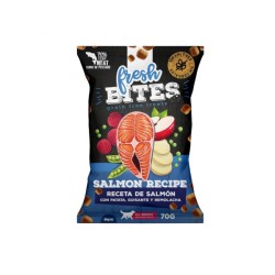 FRESH BITES GRAIN FREE SNACKS SALMON 70gr (25uds)