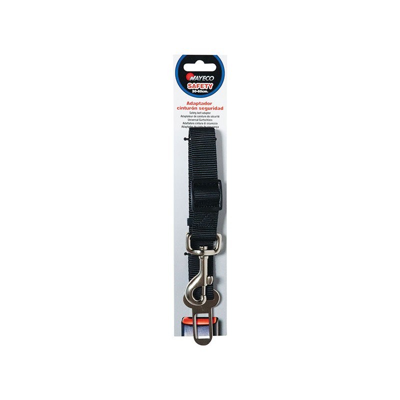ADAPTADOR-CINTURON SEGURIDAD 20mm NEGRO